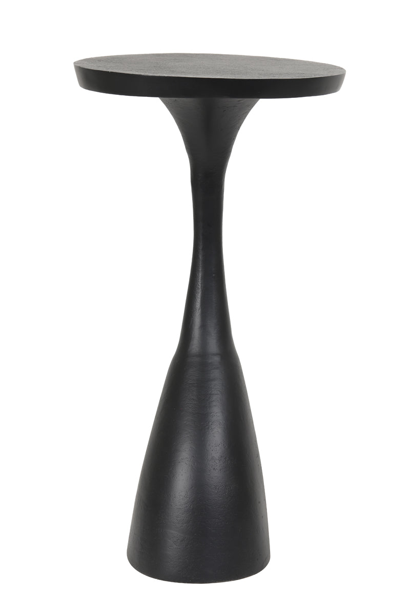 Light & Living Living Side table 40x33x61 cm MACAU matt black House of Isabella UK