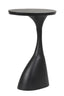 Light & Living Living Side table 40x33x61 cm MACAU matt black House of Isabella UK