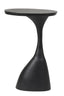 Light & Living Living Side table 40x33x61 cm MACAU matt black House of Isabella UK
