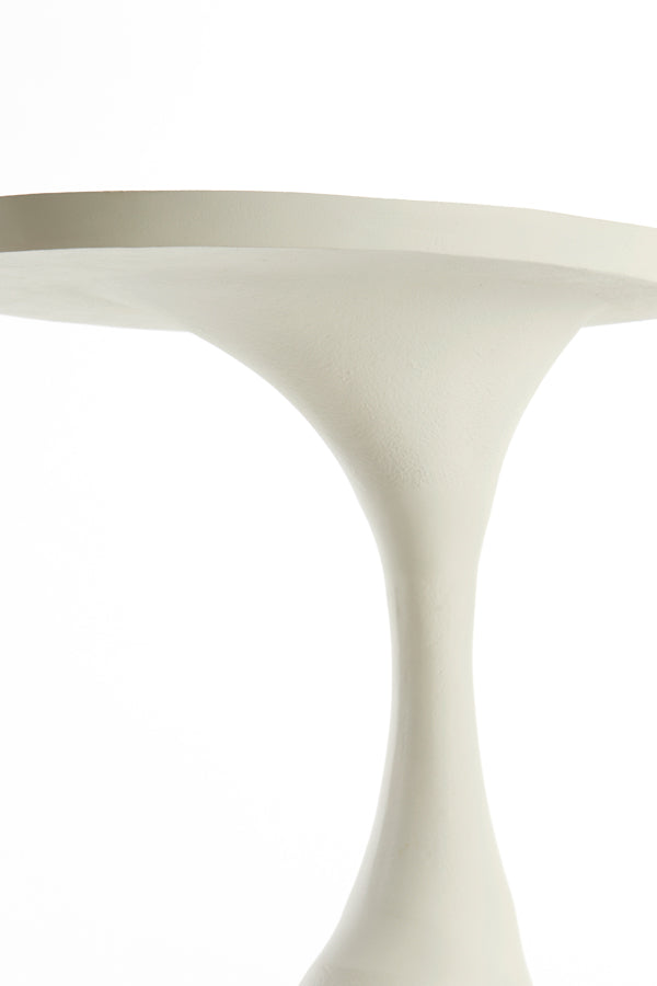 Light & Living Living Side table 40x33x61 cm MACAU matt cream House of Isabella UK