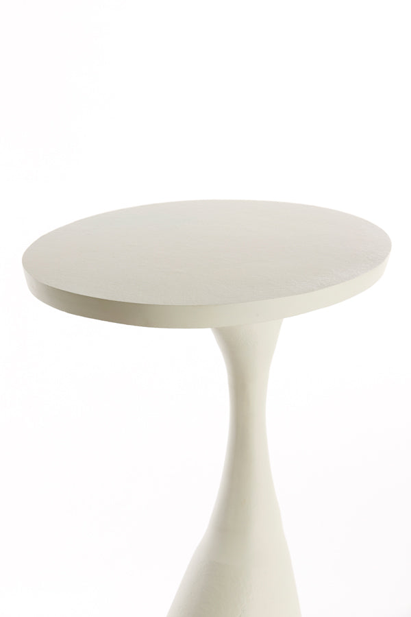 Light & Living Living Side table 40x33x61 cm MACAU matt cream House of Isabella UK