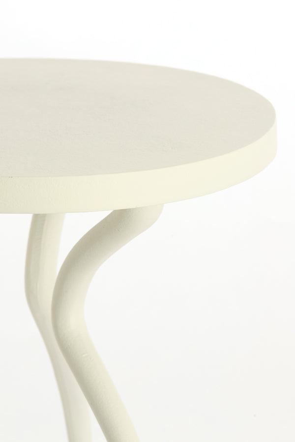 Light & Living Living Side table 40x39x48 cm BODIN cream House of Isabella UK