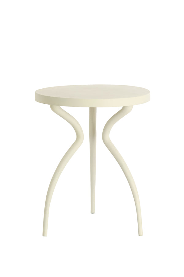 Light & Living Living Side table 40x39x48 cm BODIN cream House of Isabella UK