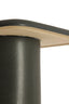 Light & Living Living Side table 40x40x48 cm LUARCA ceramics matt black House of Isabella UK