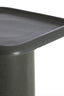 Light & Living Living Side table 40x40x48 cm LUARCA ceramics matt black House of Isabella UK
