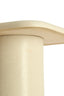 Light & Living Living Side table 40x40x48 cm LUARCA ceramics matt cream House of Isabella UK
