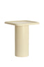 Light & Living Living Side table 40x40x48 cm LUARCA ceramics matt cream House of Isabella UK