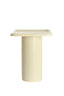 Light & Living Living Side table 40x40x48 cm LUARCA ceramics matt cream House of Isabella UK
