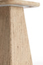 Light & Living Living Side table 40x40x49 cm KEPAMI travertine sand House of Isabella UK