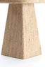 Light & Living Living Side table 40x40x49 cm KEPAMI travertine sand House of Isabella UK