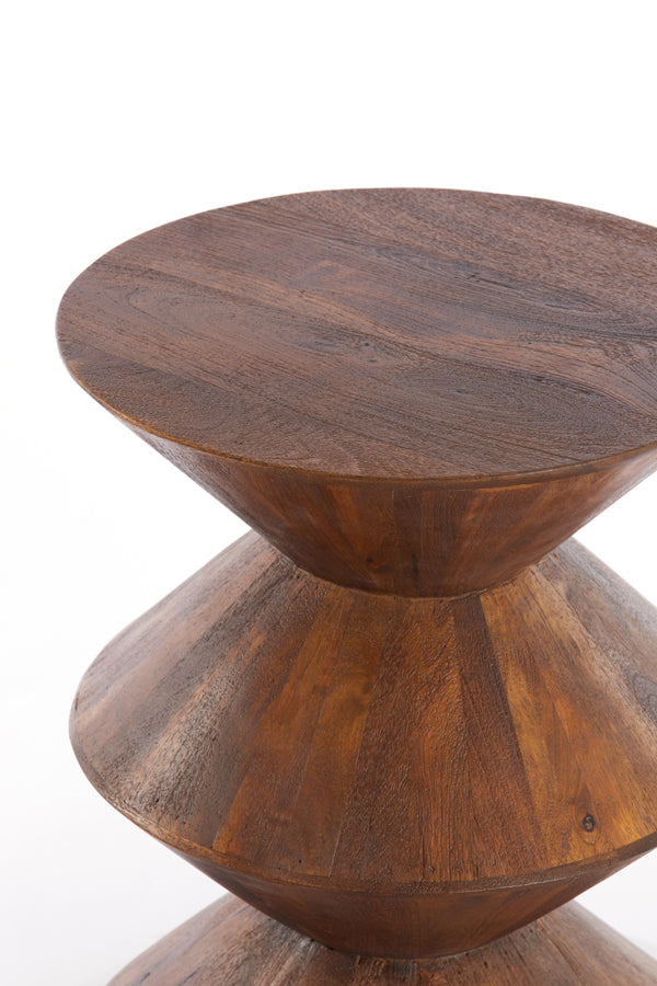 Light & Living Living Side table 40x50 cm LARUS mango wood brown House of Isabella UK