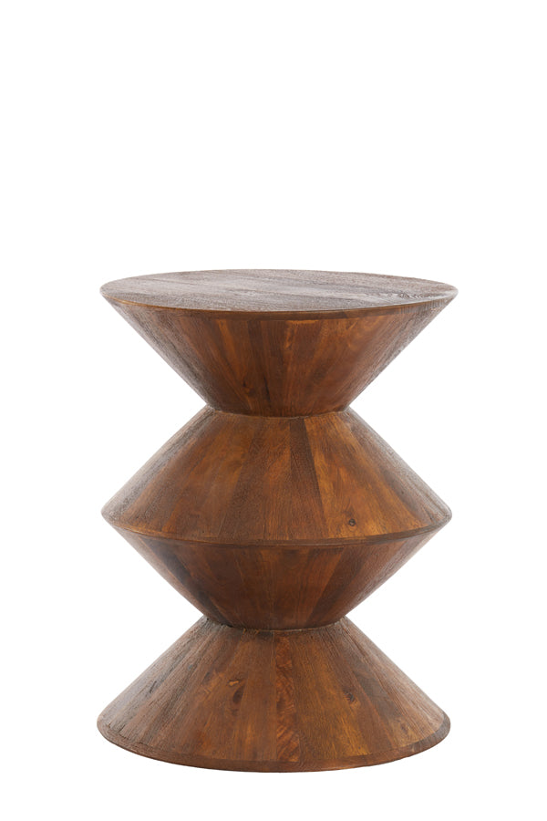 Light & Living Living Side table 40x50 cm LARUS mango wood brown House of Isabella UK