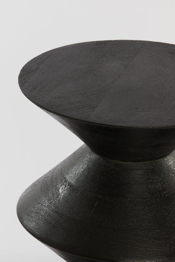 Light & Living Living Side table 40x50 cm LARUS mango wood matt black House of Isabella UK