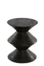 Light & Living Living Side table 40x50 cm LARUS mango wood matt black House of Isabella UK