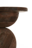 Light & Living Living Side table 40x50 cm MIRTO wood matt dark brown House of Isabella UK