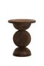 Light & Living Living Side table 40x50 cm MIRTO wood matt dark brown House of Isabella UK