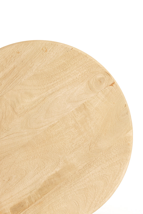 Light & Living Living Side table 40x50 cm MIRTO wood matt natural House of Isabella UK