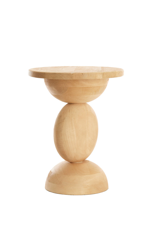 Light & Living Living Side table 40x50 cm MIRTO wood matt natural House of Isabella UK