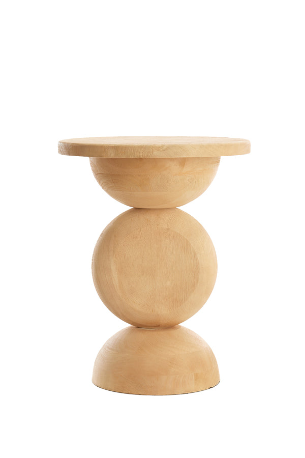 Light & Living Living Side table 40x50 cm MIRTO wood matt natural House of Isabella UK