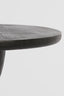 Light & Living Living Side table 40x50 cm TORIR mango wood matt black House of Isabella UK