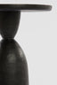 Light & Living Living Side table 40x50 cm TORIR mango wood matt black House of Isabella UK