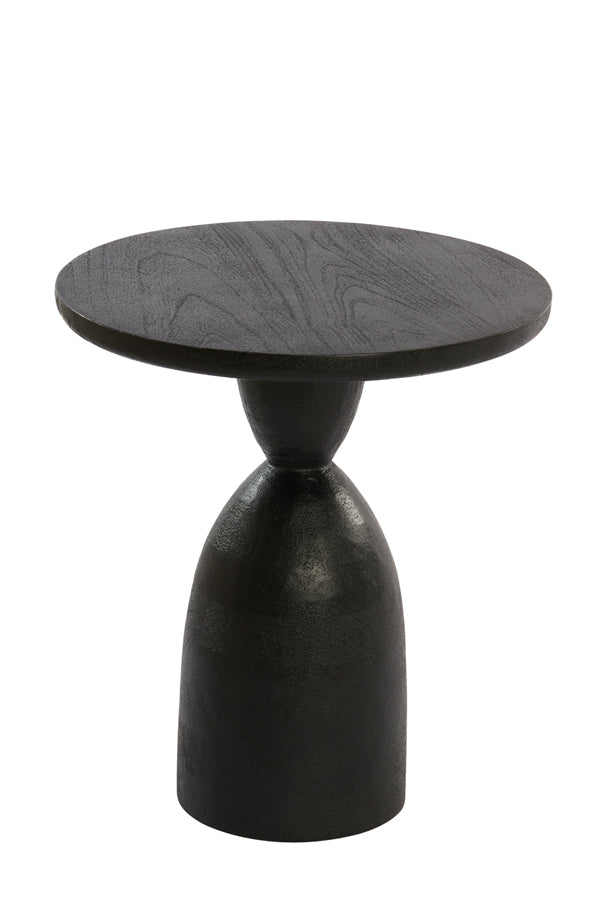 Light & Living Living Side table 40x50 cm TORIR mango wood matt black House of Isabella UK
