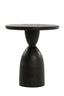 Light & Living Living Side table 40x50 cm TORIR mango wood matt black House of Isabella UK