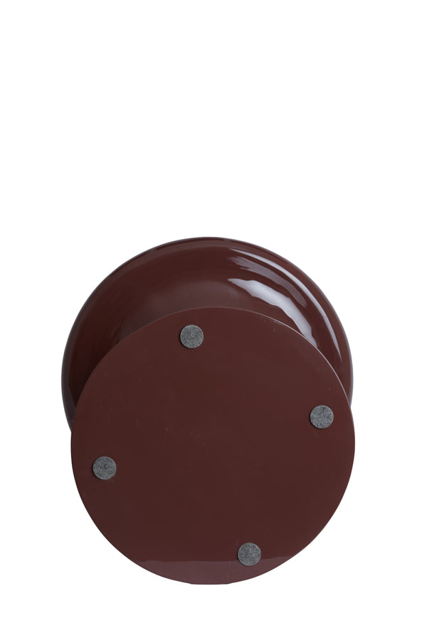 Light & Living Living Side table 40x51 cm TABOA shiny burgundy House of Isabella UK