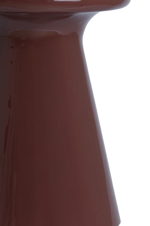 Light & Living Living Side table 40x51 cm TABOA shiny burgundy House of Isabella UK