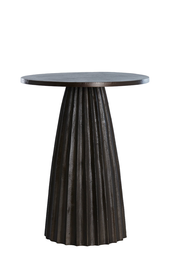 Light & Living Living Side table 40x51 cm VEGLIA matt dark brown House of Isabella UK