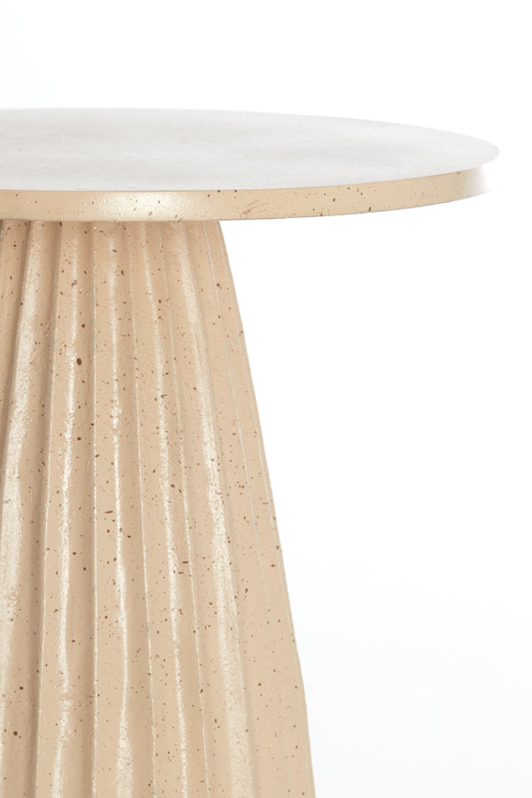 Light & Living Living Side table 40x51 cm VEGLIA matt sand+light brown spotted House of Isabella UK