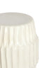 Light & Living Living Side table 40x52 cm ISILI ceramics matt white House of Isabella UK