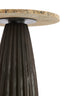 Light & Living Living Side table 40x53,5 cm OBIDOS orange-grey marble+d brown House of Isabella UK
