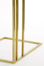 Light & Living Living Side table 41x31x66 cm ROSHAN white marble+antique bronze House of Isabella UK