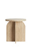 Light & Living Living Side table 41x48 cm OTINIA travertine sand House of Isabella UK