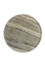 Light & Living Living Side table 41x53 cm CIVITA marble sand-grey+drk bronz-bronz House of Isabella UK