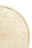 Light & Living Living Side table 41x53 cm CIVITA travertine sand+dark brwn-bronze House of Isabella UK