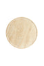 Light & Living Living Side table 41x53 cm CIVITA travertine sand+dark brwn-bronze House of Isabella UK