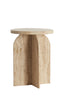 Light & Living Living Side table 41x56 cm OTINIA travertine sand House of Isabella UK