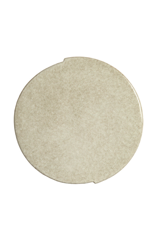Light & Living Living Side table 42x34 cm CHULILLA ceramics grey House of Isabella UK