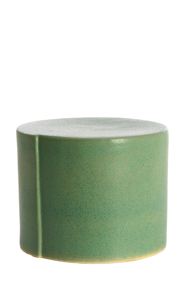 Light & Living Living Side table 42x34 cm CHULILLA ceramics matt green House of Isabella UK