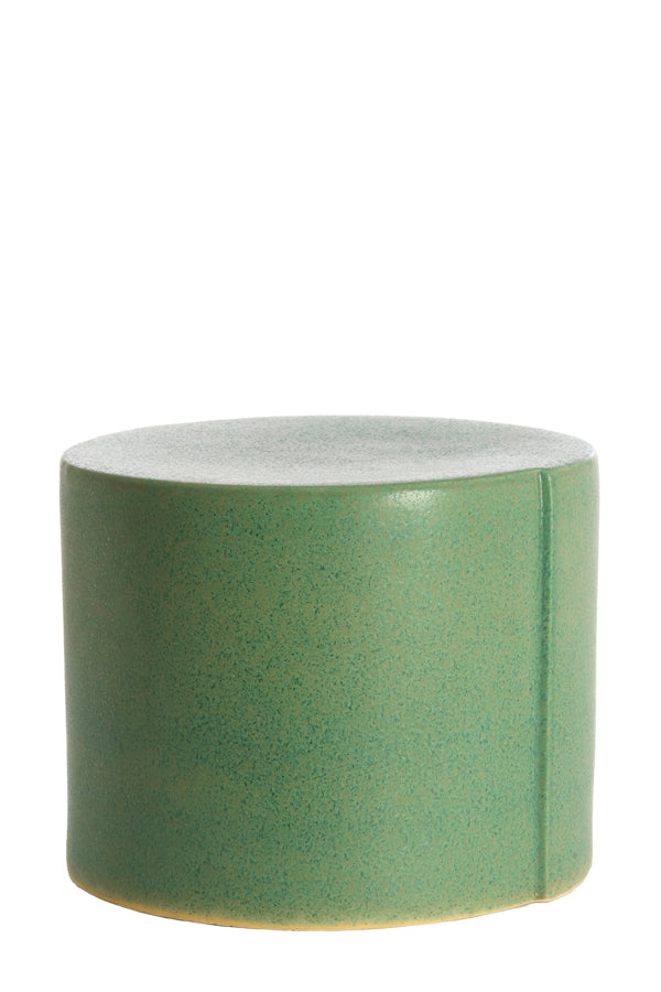 Light & Living Living Side table 42x34 cm CHULILLA ceramics matt green House of Isabella UK