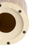 Light & Living Living Side table 42x34 cm MAUCHO ceramics cognac+cream House of Isabella UK