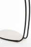 Light & Living Living Side table 43x27x53 cm MARSH raw nickel+black House of Isabella UK