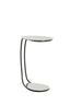 Light & Living Living Side table 43x27x53 cm MARSH raw nickel+black House of Isabella UK