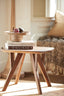 Light & Living Living Side table 44x44x36 cm QUENZA acacia wood brown House of Isabella UK