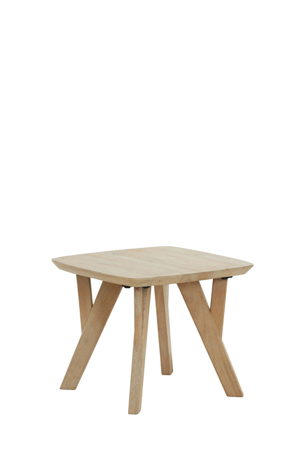 Light & Living Living Side table 44x44x36 cm QUENZA mango wood natural House of Isabella UK