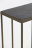 Light & Living Living Side table 45x30x62 cm CHISA mango wood black-ant bronze House of Isabella UK