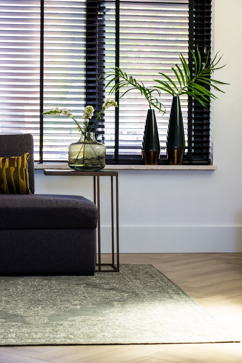 Light & Living Living Side table 45x30x62 cm CHISA mango wood black-ant bronze House of Isabella UK