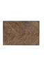Light & Living Living Side table 45x30x62 cm CHISA mango wood brown-black House of Isabella UK